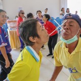 การแข่งขันกีฬาโรงเรียนผู้สูงอายุปัญญาภิวัฒน์ตำบลสันทราย