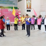 การแข่งขันกีฬาโรงเรียนผู้สูงอายุปัญญาภิวัฒน์ตำบลสันทราย