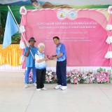 การแข่งขันกีฬาโรงเรียนผู้สูงอายุปัญญาภิวัฒน์ตำบลสันทราย