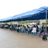 บริการฉีดวัคซีนป้องกันเชื้อไวรัส COVID-19 แก่ประชาชนในพื้นที่อำเภอฝาง