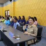 ร่วมต้อนรับ นางเกษรา ศรีบุณยาภิรัต ตำแหน่ง หัวหน้าฝ่ายอำนวยการ