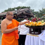 พิธีบวงสรวงครูบาเจ้าศรีวิชัย ครบรอบ ๑๔๘ ปี  และงานสรงน้ำพระธาตุ ณ วัดศรีมงคล หมู่ที่ ๓