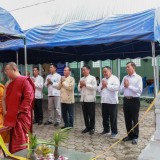 พิธีบวงสรวงครูบาเจ้าศรีวิชัย ครบรอบ ๑๔๘ ปี  และงานสรงน้ำพระธาตุ ณ วัดศรีมงคล หมู่ที่ ๓