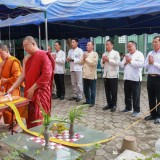 พิธีบวงสรวงครูบาเจ้าศรีวิชัย ครบรอบ ๑๔๘ ปี  และงานสรงน้ำพระธาตุ ณ วัดศรีมงคล หมู่ที่ ๓