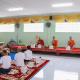 พิธีบวงสรวงครูบาเจ้าศรีวิชัย ครบรอบ ๑๔๘ ปี  และงานสรงน้ำพระธาตุ ณ วัดศรีมงคล หมู่ที่ ๓