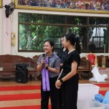 กิจกรรมโรงเรียนผู้สูงอายุปัญญาภิวัฒน์ ครั้งที่ ๙ (ฝึกจีบผ้า)