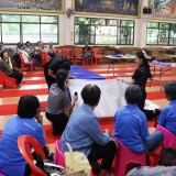 กิจกรรมโรงเรียนผู้สูงอายุปัญญาภิวัฒน์ ครั้งที่ ๙ (ฝึกจีบผ้า)