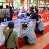 กิจกรรมโรงเรียนผู้สูงอายุปัญญาภิวัฒน์ ครั้งที่ ๙ (ฝึกจีบผ้า)