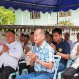 พิธีเปิดสะพานเลียบลำน้ำล้อง  ณ บ้านต้นส้าน หมู่ที่ ๖