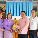 ร่วมพิธีเปิดโครงการสร้างและพัฒนาทักษะการปักและเย็บผ้าล้านนา ประจำปีงบประมาณ พ.ศ. ๒๕๖๖