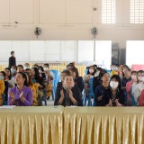 ร่วมพิธีเปิดโครงการสร้างและพัฒนาทักษะการปักและเย็บผ้าล้านนา ประจำปีงบประมาณ พ.ศ. ๒๕๖๖