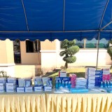 โครงการเฝ้าระวังโรคโควิด-19 ในชุมชนด้วยชุดตรวจ Antigen Test Kit (ATK) โดยการสนับสนุนงบประมาณจากกองทุนหลักประสุขภาพในระดับพื้นที่เทศบาลตำบลสันทราย ประจำปีงบประมาณ ๒๕๖๕
