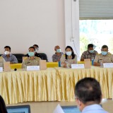 การประชุมหน่วยปฏิบัติการ ป้องกันและแก้ไขสถานการณ์ โรคติดเชื้อไวรัสโคโรนา ๒๐๑๙ หรือโรคโควิด ๑๙ ตำบลสันทราย ครั้งที่ ๑/๒๕๖๔