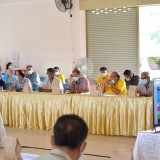 การประชุมหน่วยปฏิบัติการ ป้องกันและแก้ไขสถานการณ์ โรคติดเชื้อไวรัสโคโรนา ๒๐๑๙ หรือโรคโควิด ๑๙ ตำบลสันทราย ครั้งที่ ๑/๒๕๖๔