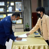 ประชุมหารือแนวทาง "การจัดตั้งเครือข่ายจัดการระบบดูแลผู้สูงอายุตำบลสันทราย"