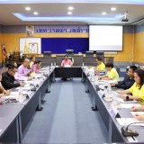 การประชุมคณะผู้บริหาร และหัวหน้าส่วนราชการเทศบาลตำบลสันทราย ครั้งที่ ๖ ประจำปี พ.ศ. ๒๕๖๘