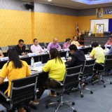 การประชุมคณะผู้บริหาร และหัวหน้าส่วนราชการเทศบาลตำบลสันทราย ครั้งที่ ๖ ประจำปี พ.ศ. ๒๕๖๘