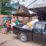 การรวบรวมขยะอันตรายในพื้นที่ตำบลสันทรายและนำส่งกำจัดอย่างถูกต้องตามหลักวิชาการ