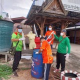การรวบรวมขยะอันตรายในพื้นที่ตำบลสันทรายและนำส่งกำจัดอย่างถูกต้องตามหลักวิชาการ