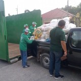 การรวบรวมขยะอันตรายในพื้นที่ตำบลสันทรายและนำส่งกำจัดอย่างถูกต้องตามหลักวิชาการ