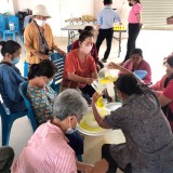 โครงการฝึกอบรมส่งเสริมอาชีพและพัฒนาอาชีพผู้พิการเทศบาลตำบลสันทราย ประจำปีงบประมาณ พ.ศ. ๒๕๖๕