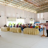 โครงการฝึกอบรมส่งเสริมอาชีพและพัฒนาอาชีพผู้พิการเทศบาลตำบลสันทราย ประจำปีงบประมาณ พ.ศ. ๒๕๖๕