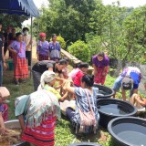 กิจกรรมอบรมเชิงปฏิบัติการย้อมผ้าด้วยสีธรรมชาติ