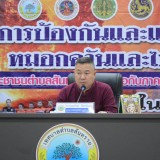 การประชุมคณะกรรมการศูนย์อำนวยการแก้ไขปัญหาหมอกควันและไฟป่า ระดับตำบล ประจำปีงบประมาณ พ.ศ. ๒๕๖๗