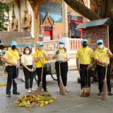 โครงการจิตอาสาพัฒนาวัด ประจำปีงบประมาณ พ.ศ. ๒๕๖๕