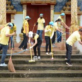 โครงการจิตอาสาพัฒนาวัด ประจำปีงบประมาณ พ.ศ. ๒๕๖๕