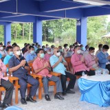 ร่วมพิธีทำบุญสืบชะตาและส่งมอบอาคารเรียนหลังใหม่