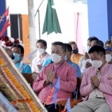 ร่วมพิธีทำบุญสืบชะตาและส่งมอบอาคารเรียนหลังใหม่