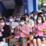 ร่วมพิธีทำบุญสืบชะตาและส่งมอบอาคารเรียนหลังใหม่