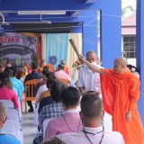 ร่วมพิธีทำบุญสืบชะตาและส่งมอบอาคารเรียนหลังใหม่