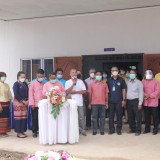 ร่วมพิธีทำบุญสืบชะตาและส่งมอบอาคารเรียนหลังใหม่