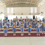 กิจกรรมวันไหว้ครู โรงเรียนอนุบาลเทศบาลสันทราย ประจำปีการศึกษา ๒๕๖๖