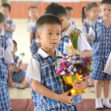 กิจกรรมวันไหว้ครู โรงเรียนอนุบาลเทศบาลสันทราย ประจำปีการศึกษา ๒๕๖๖