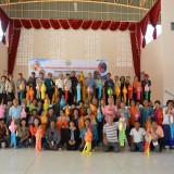 โครงการฝึกอบรมส่งเสริมและพััฒนาอาชีพผู้สูงอายุ กิจกรรมการทำโคมไฟล้านนา 