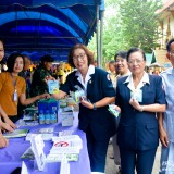 โครงการอำเภอยิ้มเคลื่อนที่ ณ วัดนันทาราม หมู่ 2 ต.สันทราย อ.ฝาง จ.เชียงใหม่