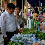 โครงการอำเภอยิ้มเคลื่อนที่ ณ วัดนันทาราม หมู่ 2 ต.สันทราย อ.ฝาง จ.เชียงใหม่