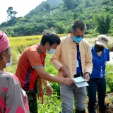 ร่วมสำรวจ ให้ความช่วยเหลือเบื้องต้น และให้กำลังใจประชาชนผู้ประสบเหตุอุทกภัย