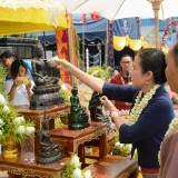 ร่วมพิธีสระเกล้าดำหัว นายอำเภอฝาง เนื่องในงานประเพณีสงกรานต์ ประจำปี ๒๕๖๗