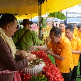 ร่วมพิธีสระเกล้าดำหัว นายอำเภอฝาง เนื่องในงานประเพณีสงกรานต์ ประจำปี ๒๕๖๗