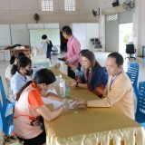 โครงการอบรมให้ความรู้ในการบริโภคอาหารที่ปลอดภัยต่อสุขภาพในผู้สูงวัย ของคณะกรรมการผู้สูงอายุตำบลสันทราย