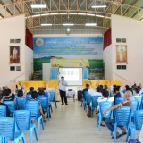 โครงการอบรมให้ความรู้ในการบริโภคอาหารที่ปลอดภัยต่อสุขภาพในผู้สูงวัย ของคณะกรรมการผู้สูงอายุตำบลสันทราย