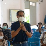 โครงการอบรมให้ความรู้ในการบริโภคอาหารที่ปลอดภัยต่อสุขภาพในผู้สูงวัย ของคณะกรรมการผู้สูงอายุตำบลสันทราย