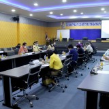 การประชุมคณะผู้บริหารและหัวหน้าส่วนราชการ ครั้งที่ ๖ ประจำปีงบประมาณ ๒๕๖๕