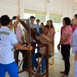 พิธีมอบอุปกรณ์กายภาพบำบัด