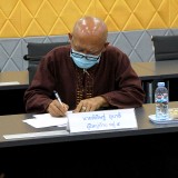 การประชุมคณะกรรมการช่วยเหลือประชาชนของเทศบาลตำบลสันทราย ครั้งที่ ๑/๒๕๖๕
