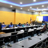 การประชุมคณะกรรมการช่วยเหลือประชาชนของเทศบาลตำบลสันทราย ครั้งที่ ๑/๒๕๖๕